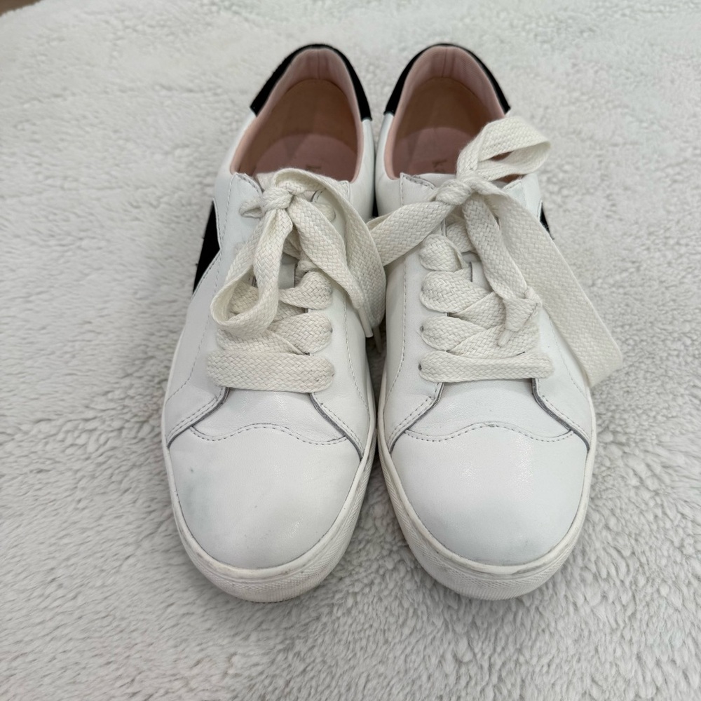 Kate Spade | Black and White Fez Sneaker - Picture 4 of 14